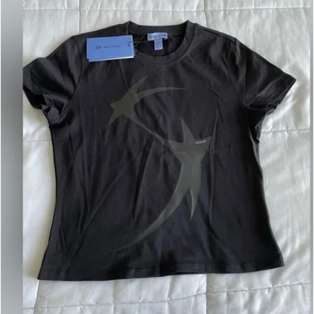 Mugler for H&M printed fitted t-shirt